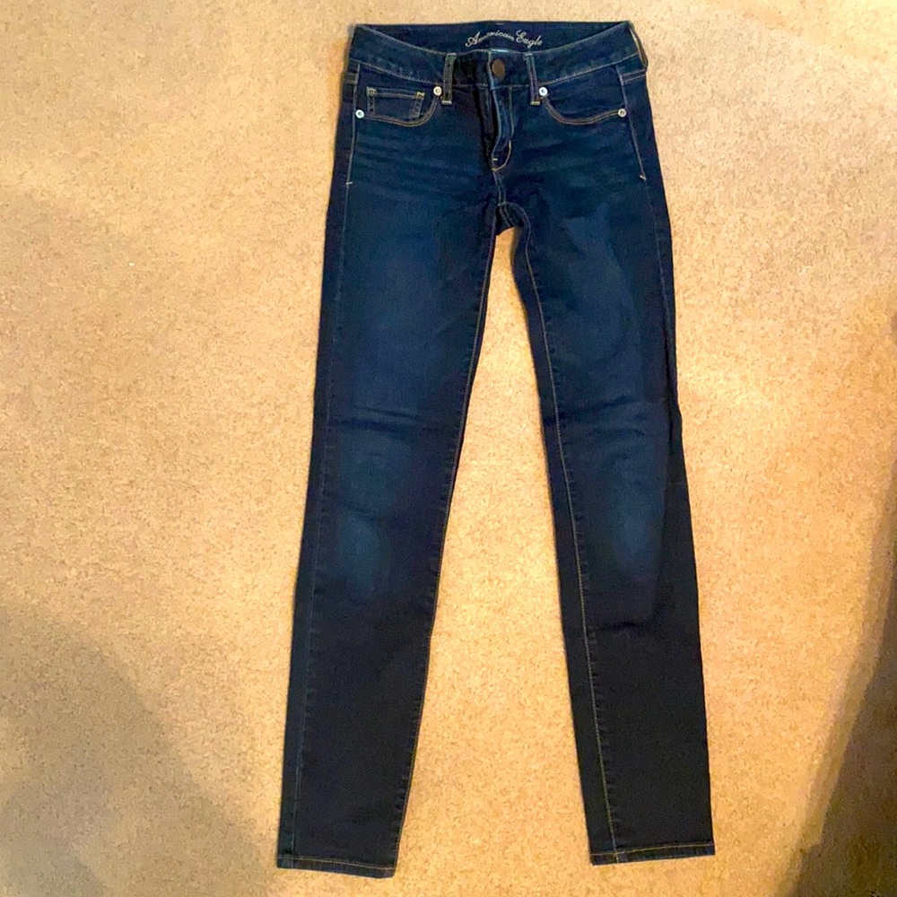 American Eagle low-rise skinny jeans